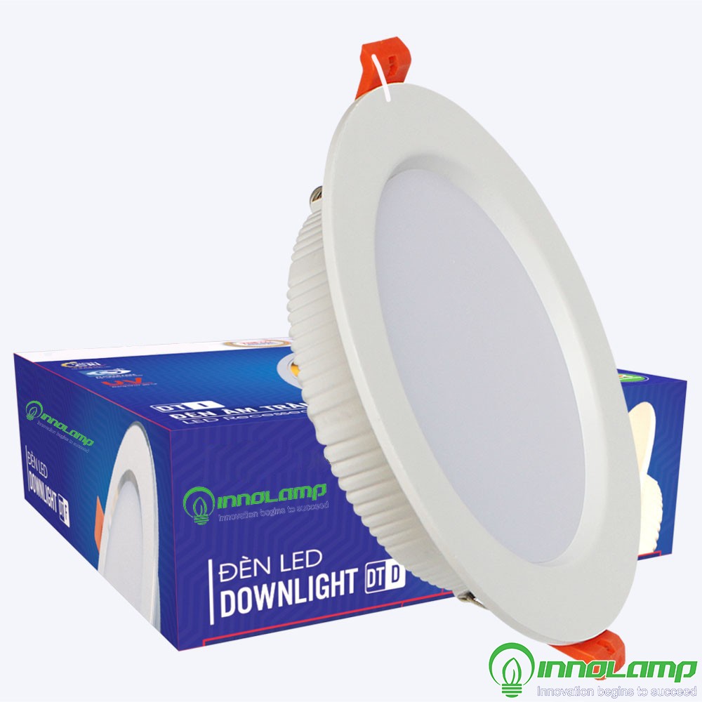 Đèn led âm trần downlight 12w 3 chế độ ( mặt ngang 145 )