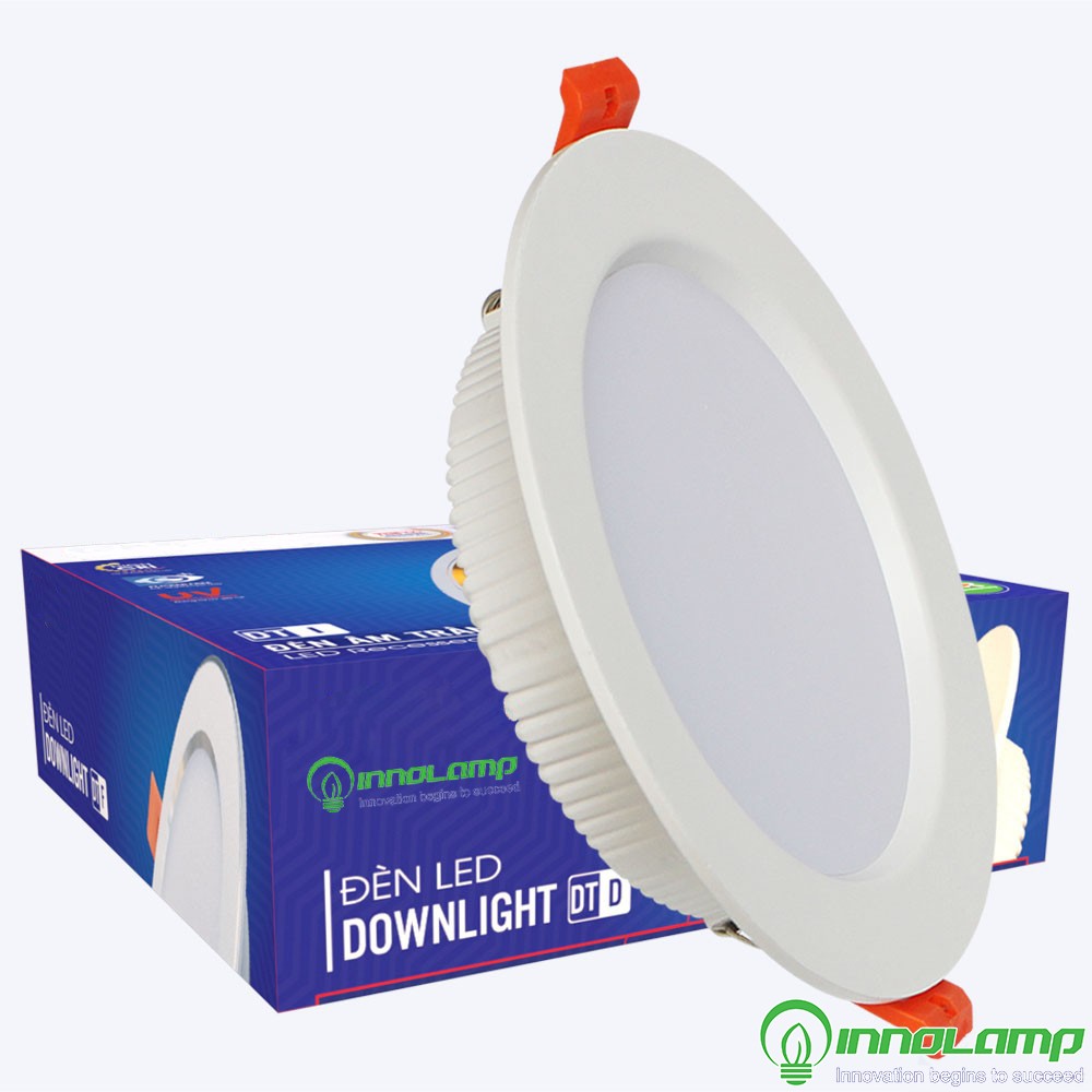 Đèn led âm trần downlight 9w 3 chế độ DTD ( mặt ngang 145 )